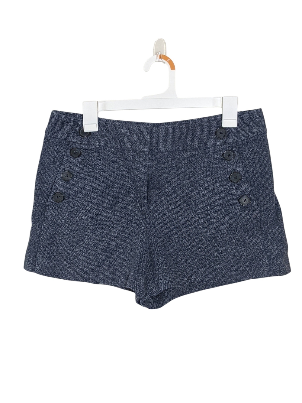 LOFT Women's Riviera Navy Sailor Shorts Size 10